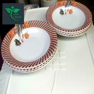 Picture of 6pcs Set Melamine Plate (7" Size ) for Home & Office High Quality Melamine.