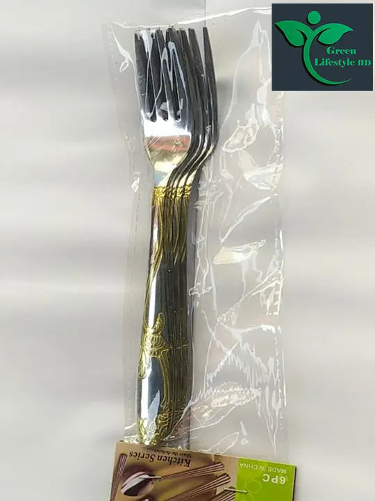 Picture of 6 Piece 6 Inch Stainless Steel Cutlery Multi Design for Kitchen and Dining Table. - Silver