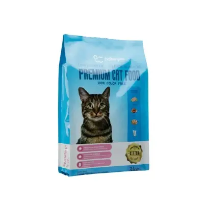 Picture of Haisenpet Premium Dry Cat Food Kitten Chicken, Fish, Egg & Milk 1.2KG