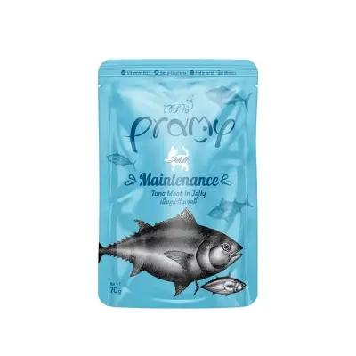 Picture of Pramy MAINTENANCE Pouch Cat Food Tuna Meat in Jelly for Adult 70gm