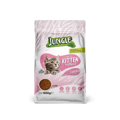 Picture of Jungle Kitten Chicken Premium Dry Food 1.5Kg - Cat Food