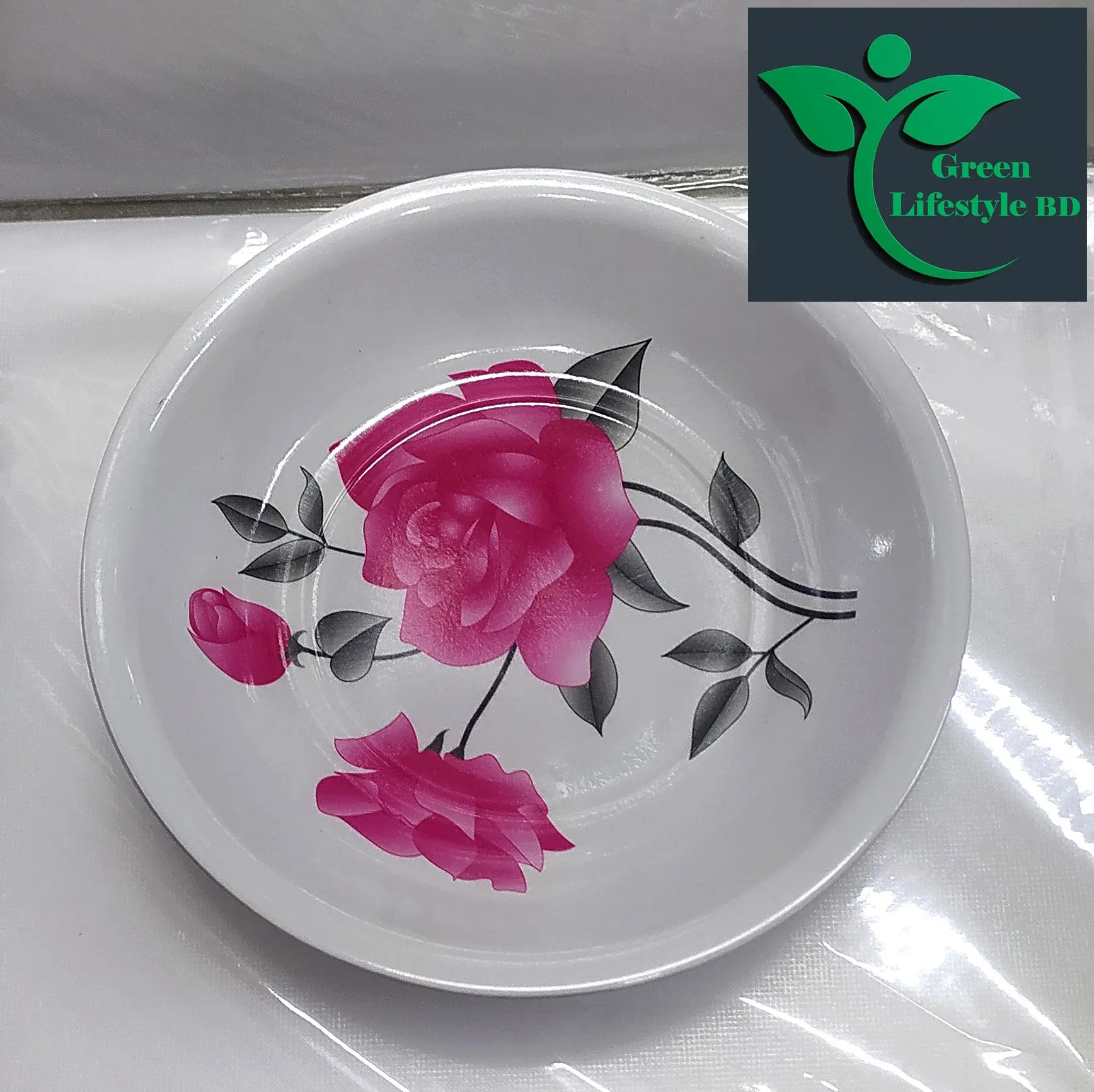 Picture of 06 pcs Melamine Bowl/Bati Medium Size (6.5 inches) Classical Design Melamine Bowl Set.