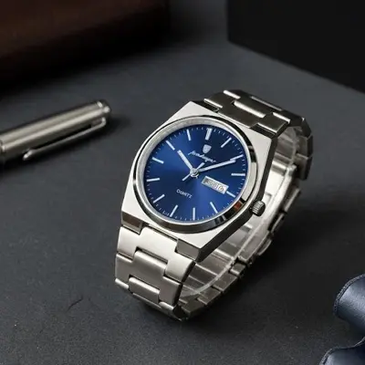 Picture of watch stainless steel watch