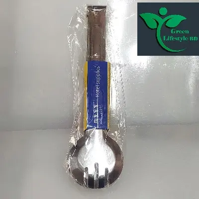 Picture of Stainless Steel 1 pcs Food Clip Non-slip Handle Frying Steak Tongs Barbecue Bread Clamps Kitchen Cooking Accessories - Silver