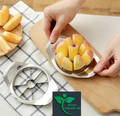 Picture of Apple Cutter Fruit Stainless Steel Slicer Corer Cooking Vegetable Tools Chopper. - 2 Pcs
