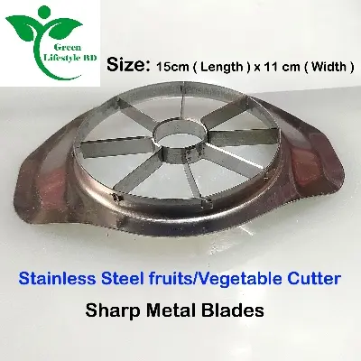 Picture of Apple Cutter Fruit Stainless Steel Slicer Corer Cooking Vegetable Tools Chopper. - 2 Pcs