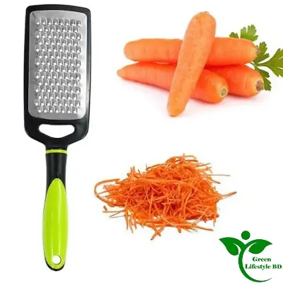 Picture of Vegetable Kitchen Grater/Cheese Shredder with Grip Handle-Green Vegetable Grate ( PACK OF 1 PISE) Kitchen Tool Set - Multicolor