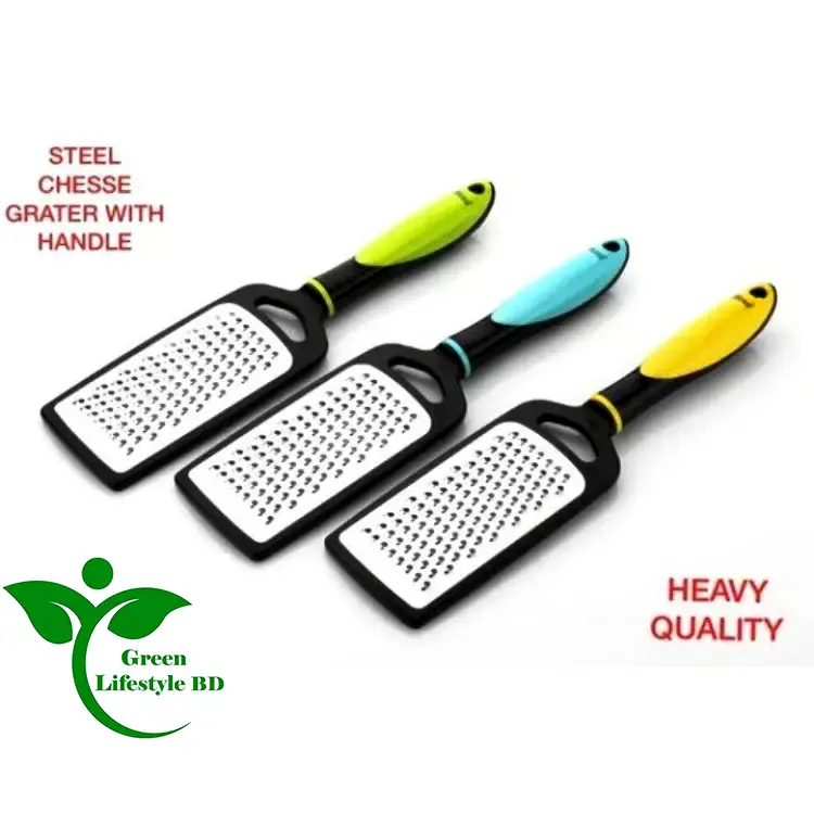 Picture of Vegetable Kitchen Grater/Cheese Shredder with Grip Handle-Green Vegetable Grate ( PACK OF 1 PISE) Kitchen Tool Set - Multicolor