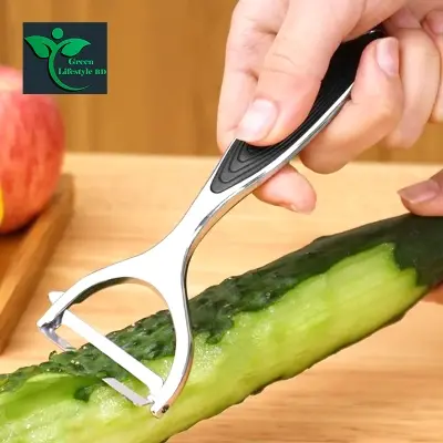 Picture of Vegetable and Fruit Peeler - Premium Multifunctional Ultra Sharp Julienne Peeler for Vegetables Like Potato, Cucumber, Carrot and Fruits Like Apple, etc. - Multicolor