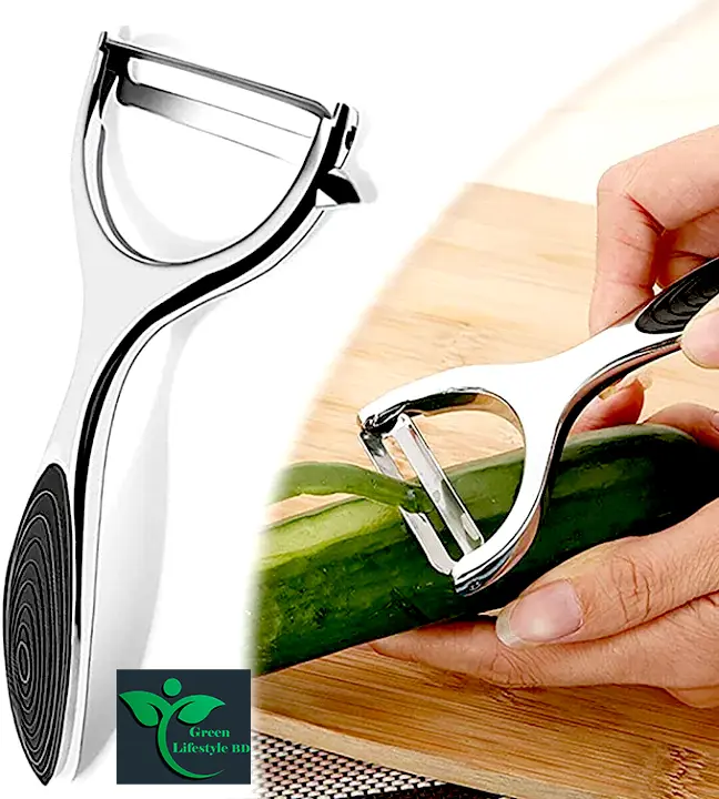 Picture of Vegetable and Fruit Peeler - Premium Multifunctional Ultra Sharp Julienne Peeler for Vegetables Like Potato, Cucumber, Carrot and Fruits Like Apple, etc. - Multicolor