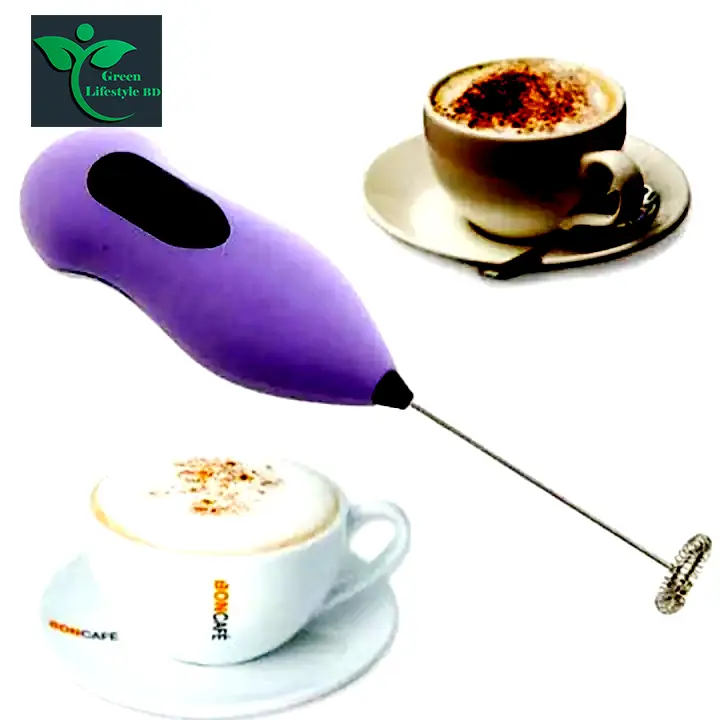 Picture of Hand Mixer Cappuccino Foamy Coffee/Egg Maker-Multicolor - Multicolor