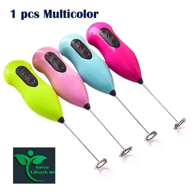 Picture of Hand Mixer Cappuccino Foamy Coffee/Egg Maker-Multicolor - Multicolor