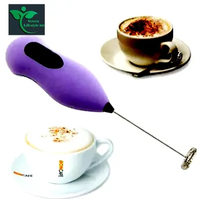 Picture of Mini Coffee/Egg Hand Mixer Cappuccino Foamy Coffee Maker - Multicolor