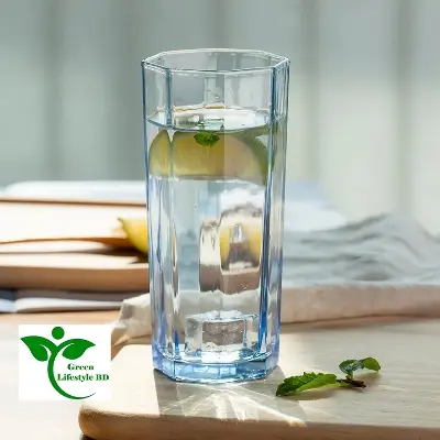 Picture of 6 Pcs Household Water Glass Vintage Fashion Drinking Beverage Water Cup Clear Wholesale Water Glass Mug - Clear