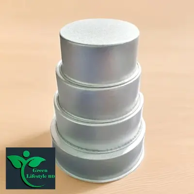 Picture of Round Aluminum Cake Mold - 4 Pieces Set - Bake Perfect Cakes Every Time With Round Aluminum Cake Mold Set - Silver
