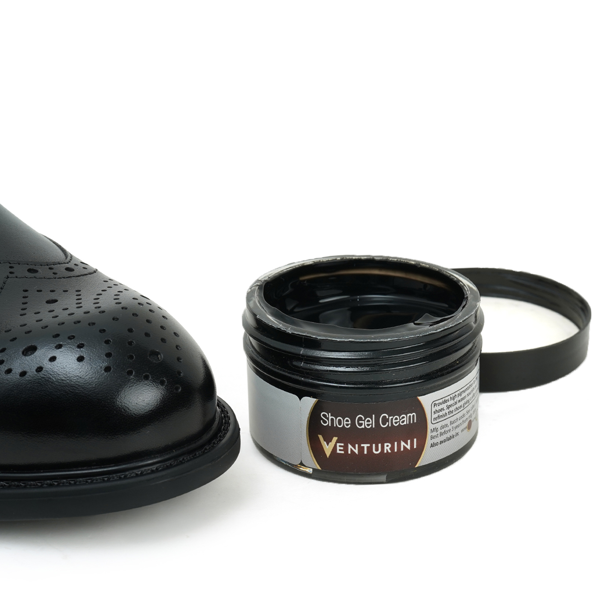 Picture of Venturini Shoe Gel Cream Black