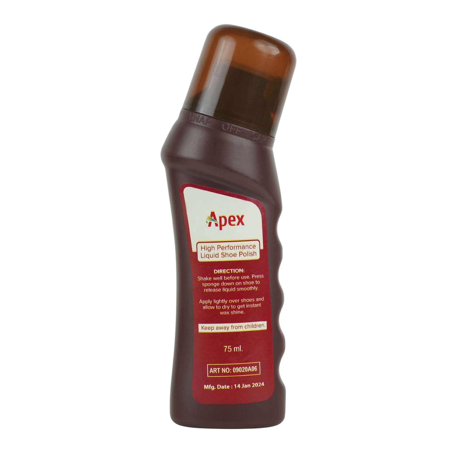 Picture of Apex Liquid Shoe Polish Brown