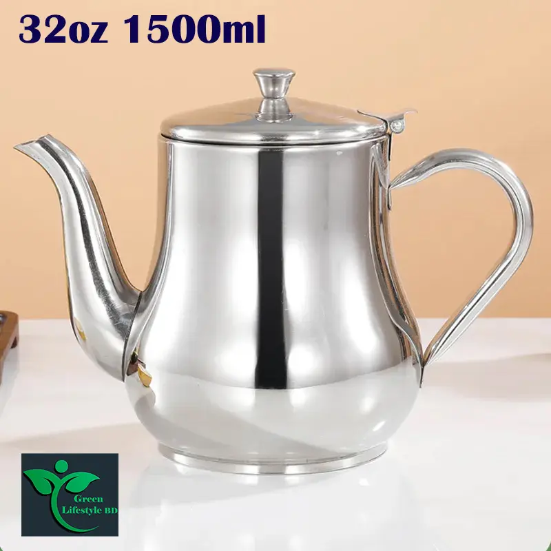 Picture of Kitchen Strainer Stainless Steel Oil  Pot with Oil Strainer Container with Strainer Dispenser Oiler Strainer Container Can with Fine Mesh Strainer for Kitchen Cooking