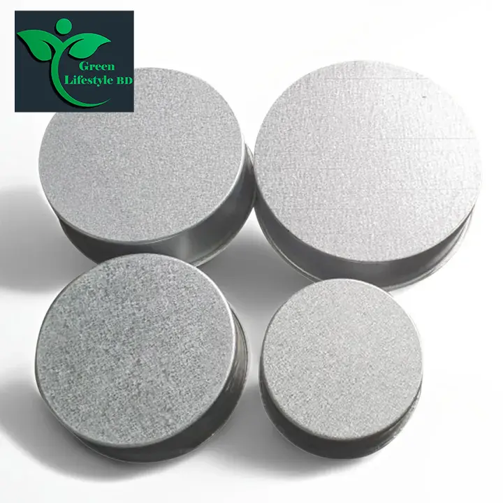 Picture of 4Pcs Round shape Cake Mold,Aluminum Round cake mold 4pis set,Make Cake,Pudding And More,Oven Proof Cake Pan Set. - Silver