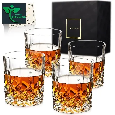 Picture of Transparent Water & Juice Glass Set of 6 – 235ml Medium Size (Model N201T) | Classic Drinking Glasses for Milk, Sharbat & Cocktails - Transparent 6 pcs