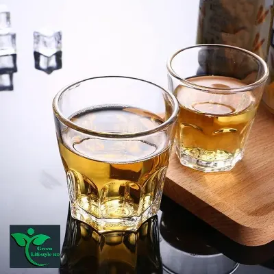 Picture of Elegant Glassware Set of 6 – 227ml Transparent Cups for Juice, Tea & Coffee | Perfect for Home, Office & Restaurants - Transparent