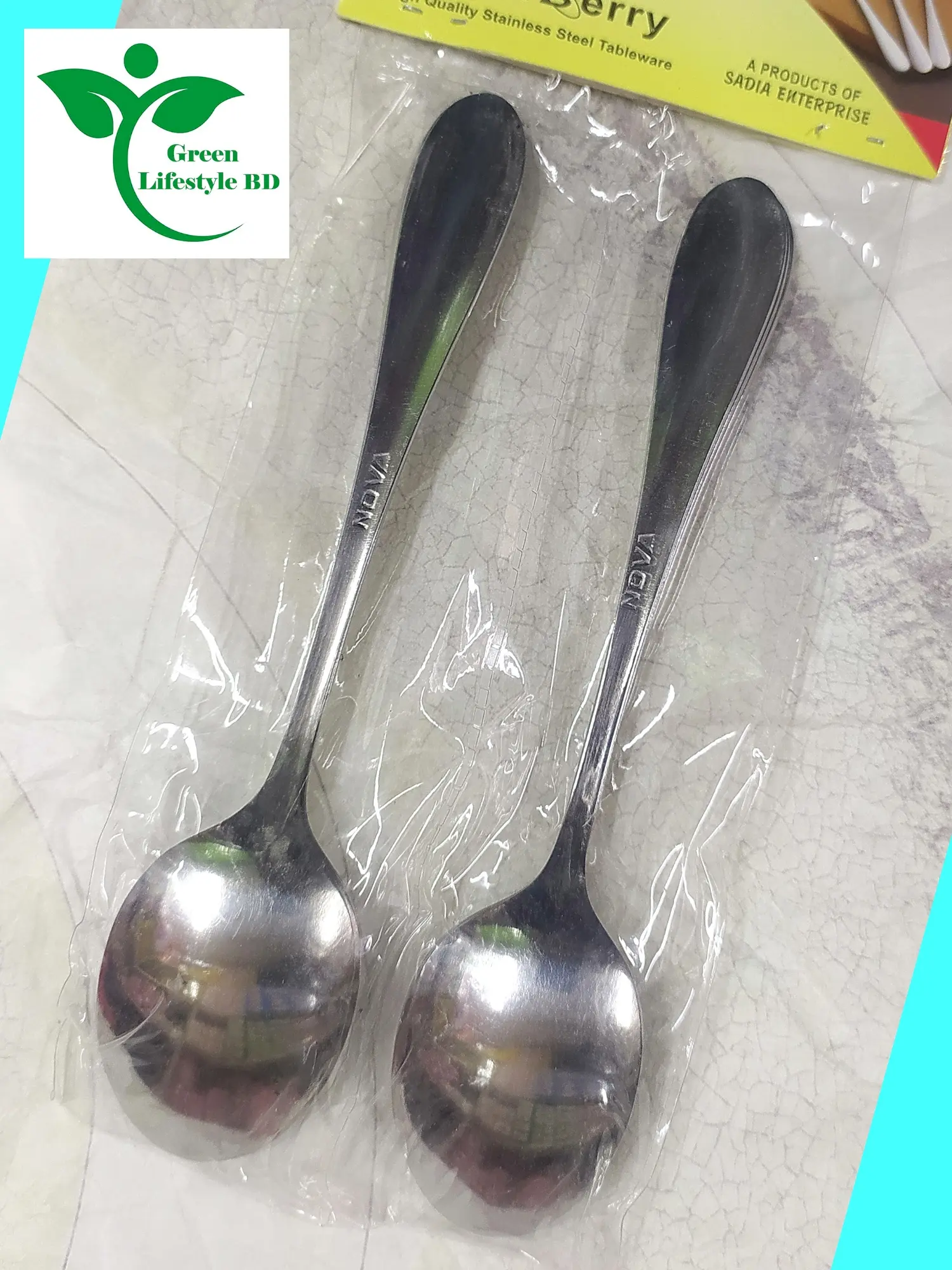 Picture of High-Quality Stainless Steel Tea Spoon Set – 6 Pcs, 6 Inch, Elegant & Durable - Silver