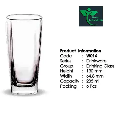 Picture of Beautiful Design 5 Angel Drinking Water Glass 6 pcs For Home, office and Restaurant - Clear