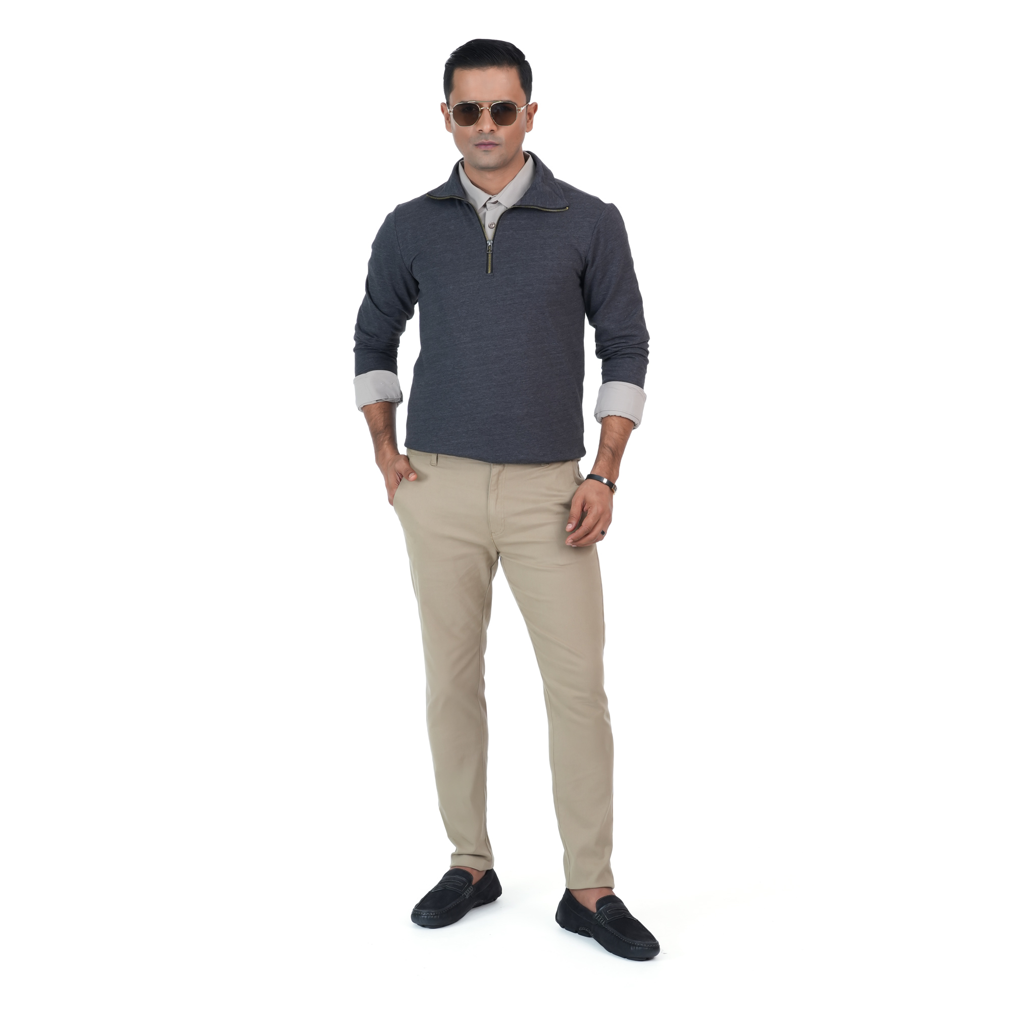 Picture of Maverick Men's Sweater Grey