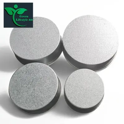 Picture of Round Aluminum Cake Mold - 4 Pieces Set - Bake Perfect Cakes Every Time With Round Aluminum Cake Mold Set - Silver