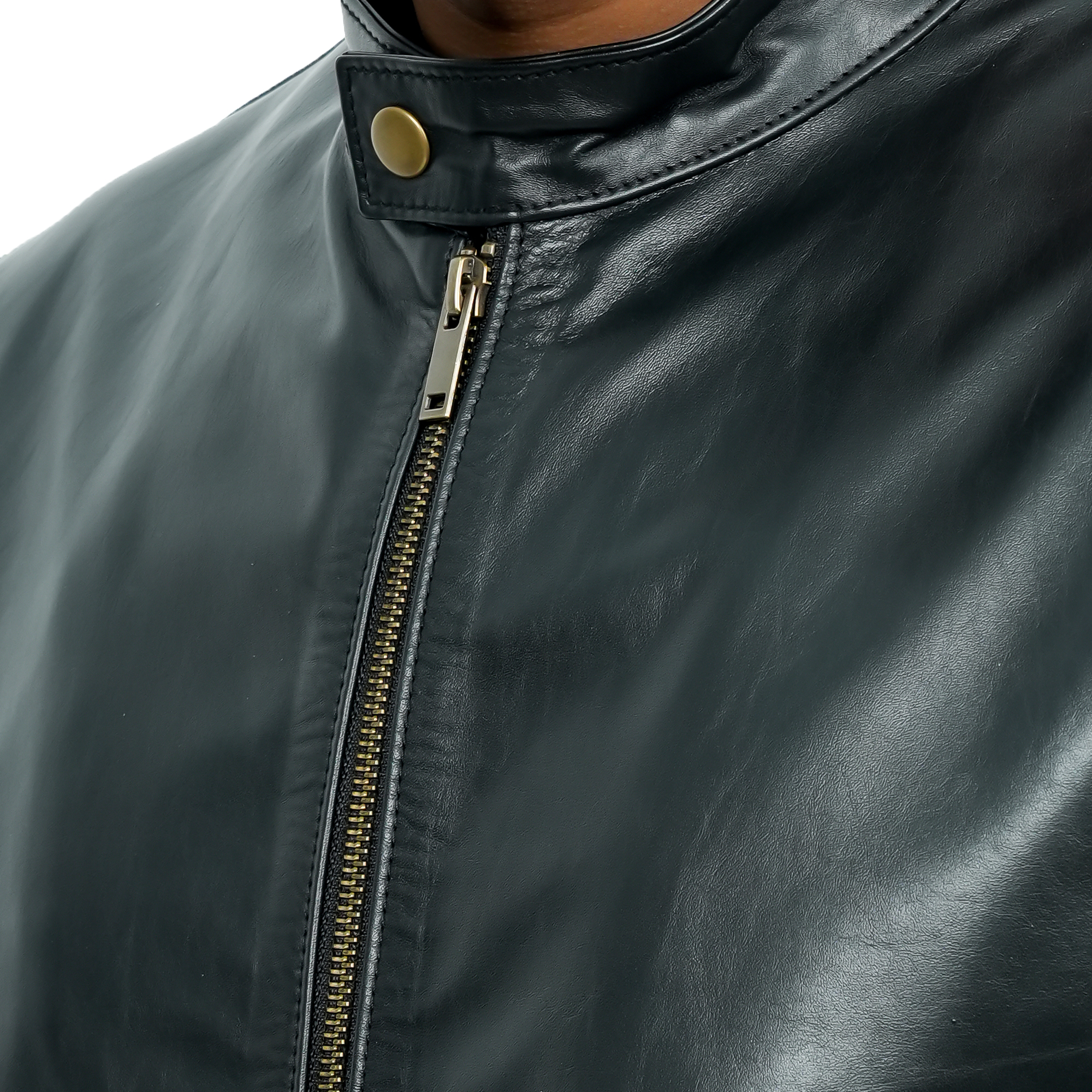 Picture of Maverick Men's Leather Jacket Black