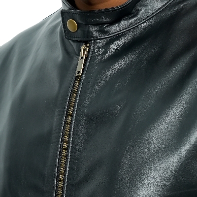 Picture of Maverick Men's Leather Jacket Black