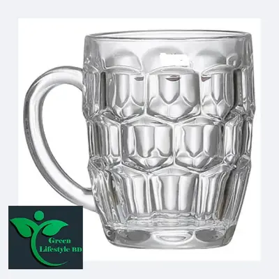 Picture of Big Size Drinkware mug 1pcs 590ml for home and office - Clear