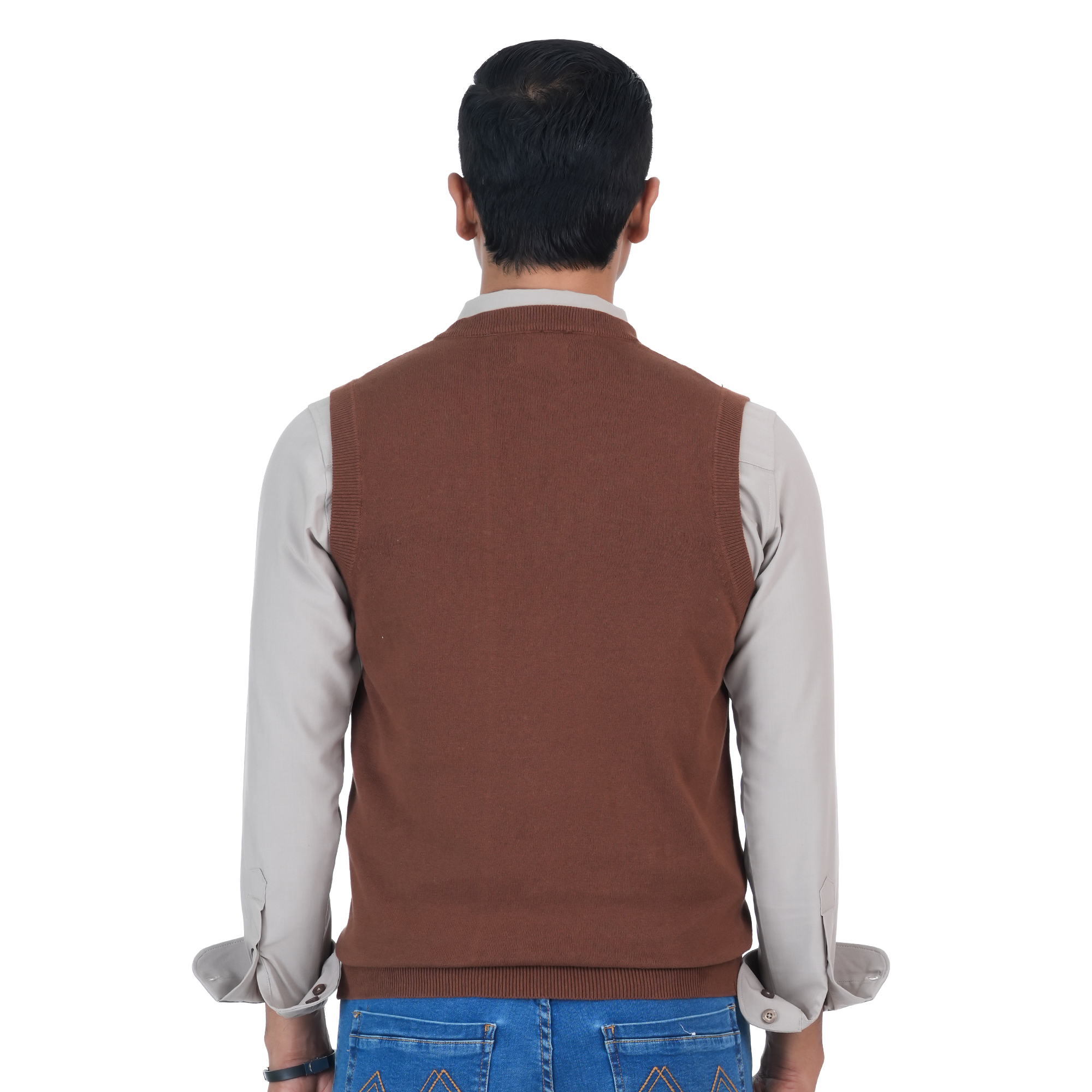 Picture of Maverick Men's Sweater Dark Brown