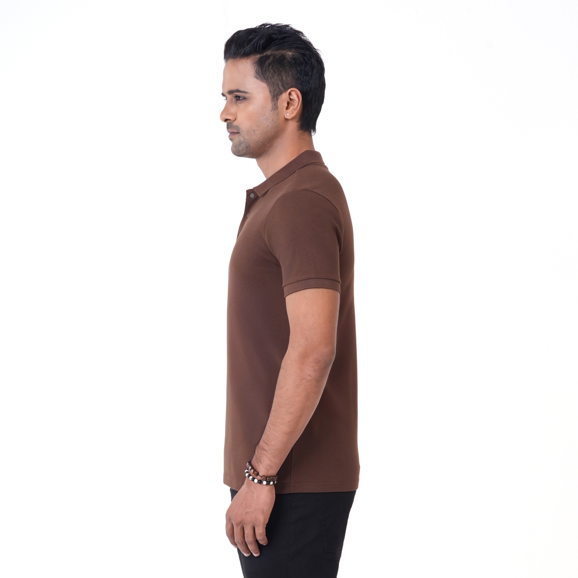 Picture of Maverick Men's Polo T-shirt  Coffee