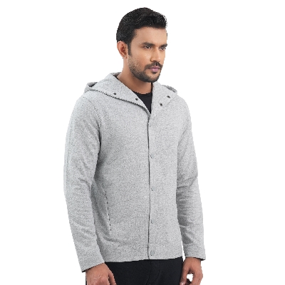 Picture of Maverick Men's hoodie Grey