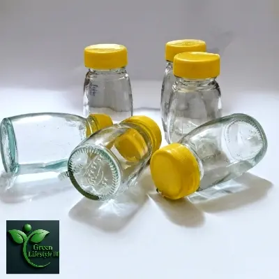 Picture of 120ml Glass Jar Set of 6 – High-Quality Glassware Food Containers with Lids for Kitchen Use