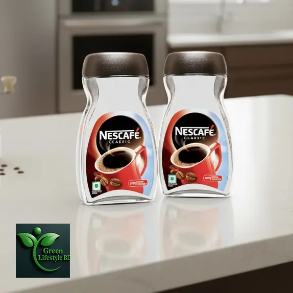 Picture of Glass Coffee Jar 1000ml – 2/3/4 Pcs Premium Quality Glass Containers for Food Storage & Kitchen Use