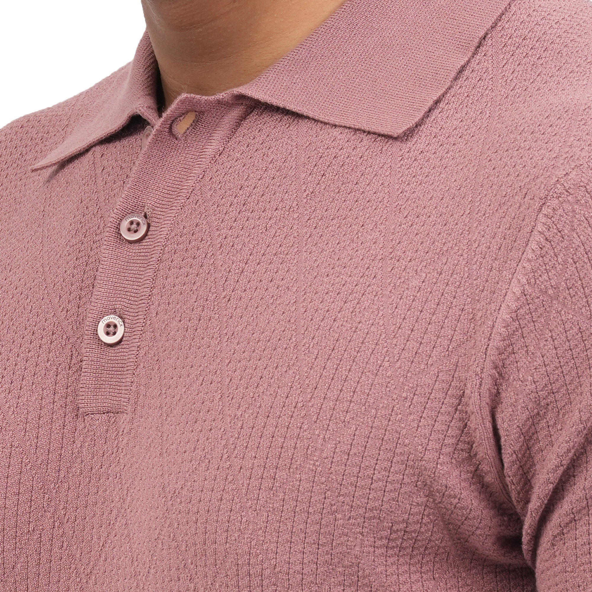 Picture of Maverick Men's T-Shirt Baby Pink