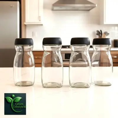 Picture of 1000ml Premium Glass Coffee Jar Set – 2/3/4 Pcs Food Storage Containers for Kitchen & Dining