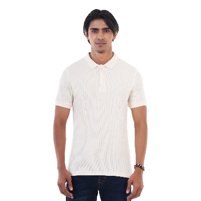 Picture of Maverick Men's Polo T-Shirt Off white