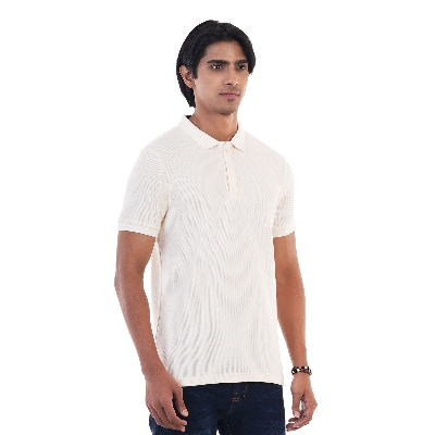 Picture of Maverick Men's Polo T-Shirt Off white