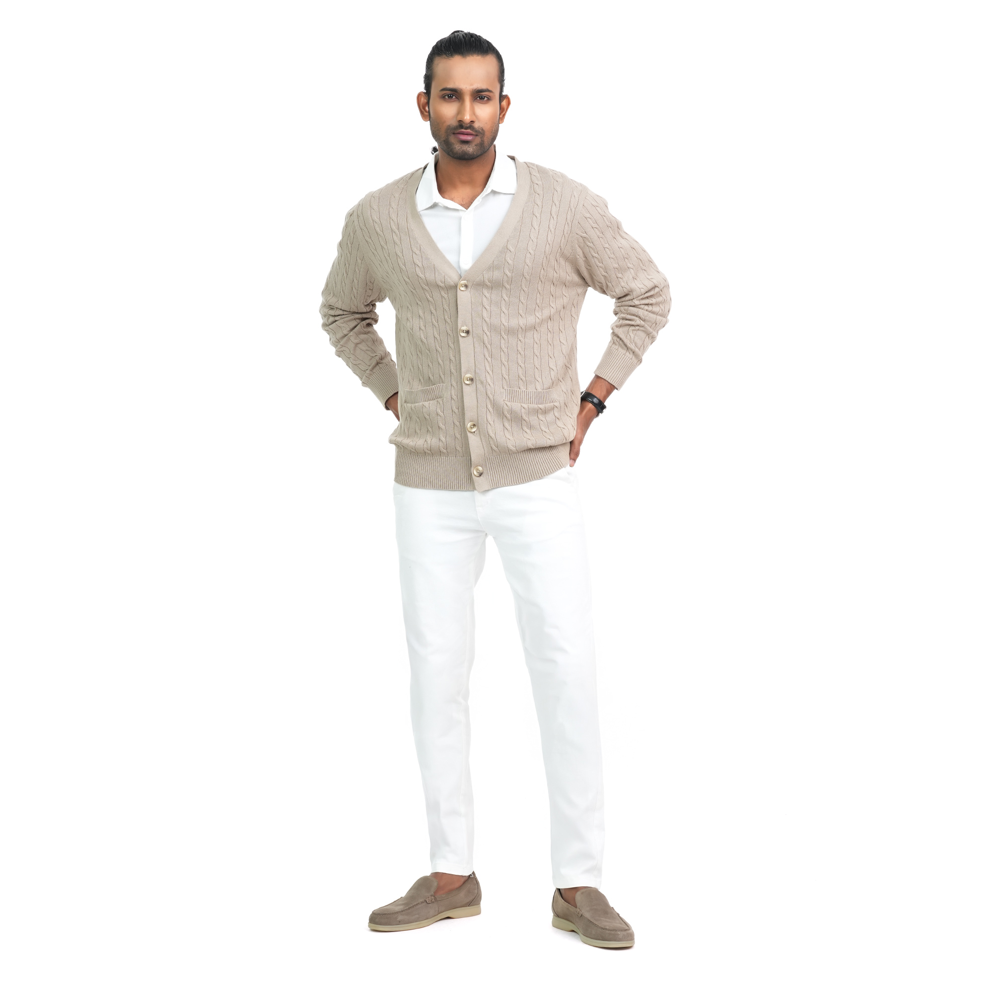 Picture of Maverick Men's Sweater Beige