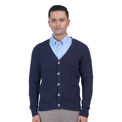 Picture of Maverick Men's Sweater Navy Blue