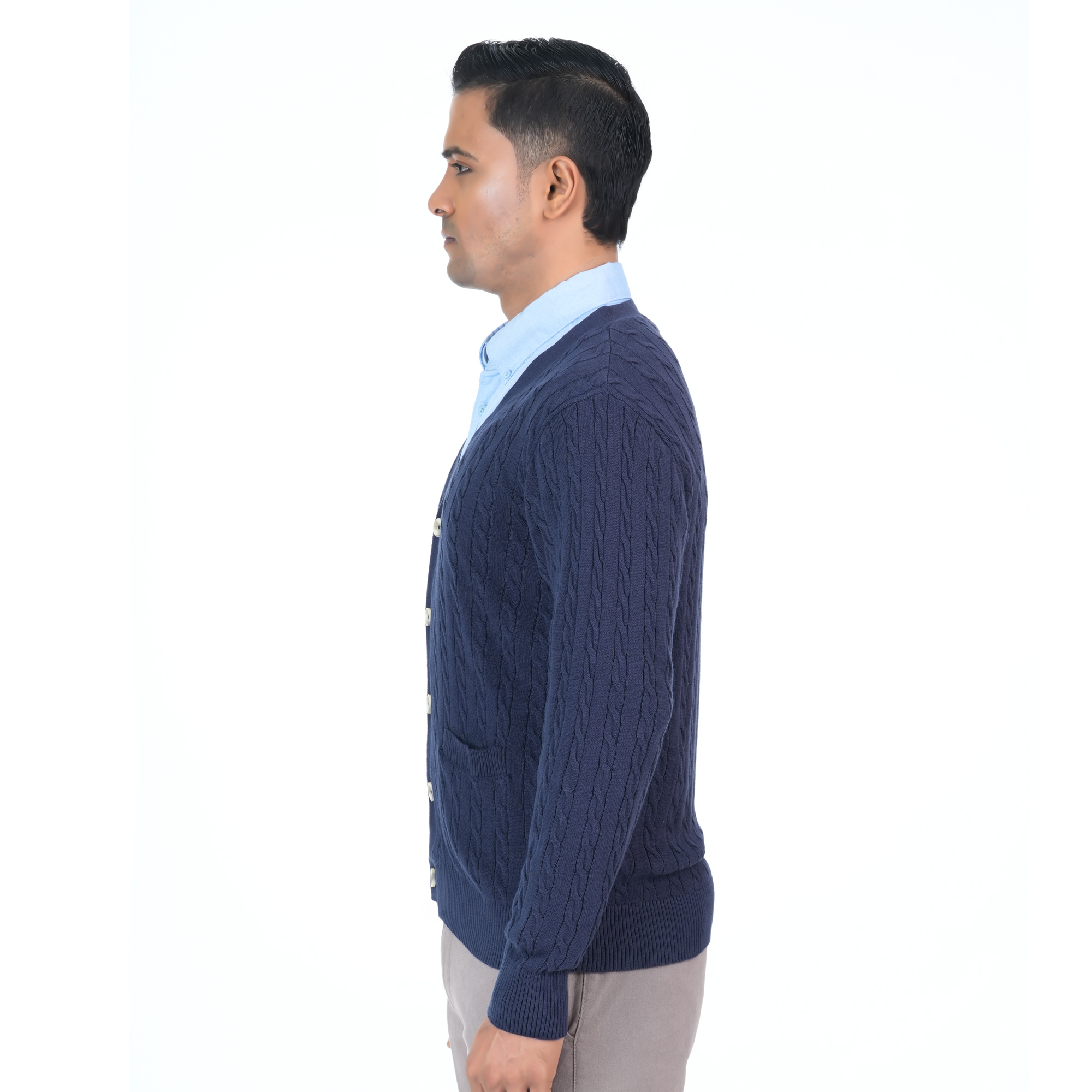 Picture of Maverick Men's Sweater Navy Blue