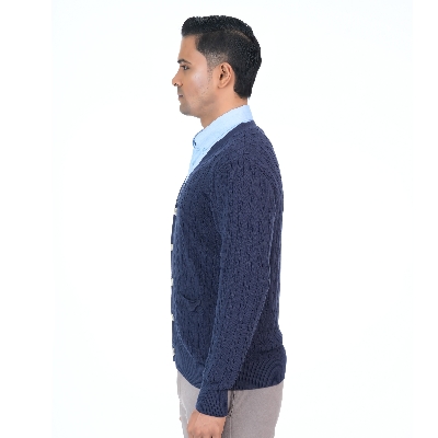 Picture of Maverick Men's Sweater Navy Blue