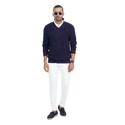 Picture of Maverick Men's Sweater Navy Blue