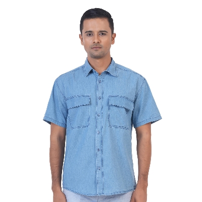Picture of Maverick Men's Shirt Light Blue