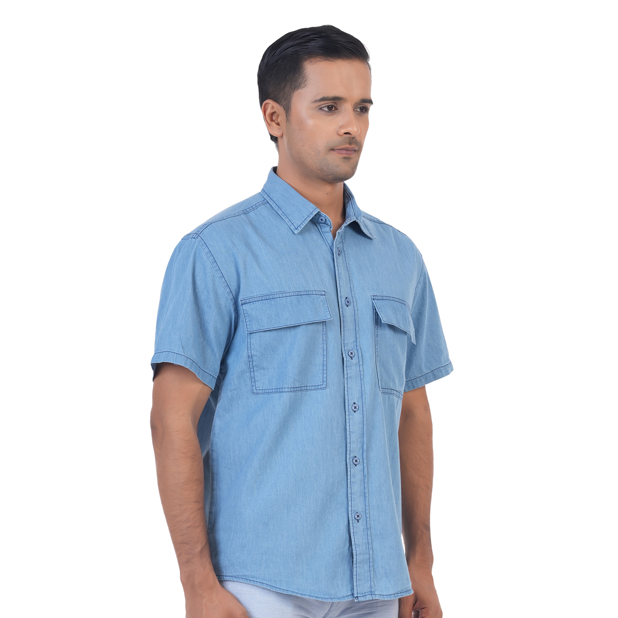 Picture of Maverick Men's Shirt Light Blue