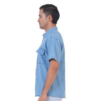 Picture of Maverick Men's Shirt Light Blue