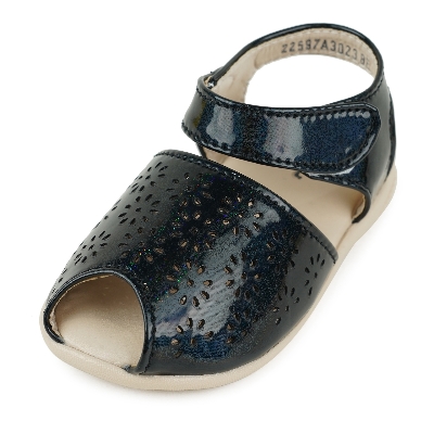 Picture of Twinkler Kid's Peep-toe Sandal Navy
